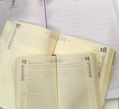 Recharges agenda journalier 2026