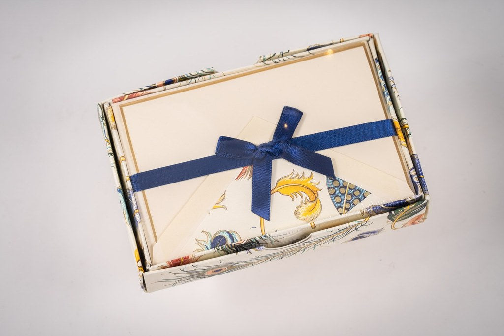 Coffret de correspondance Plumes